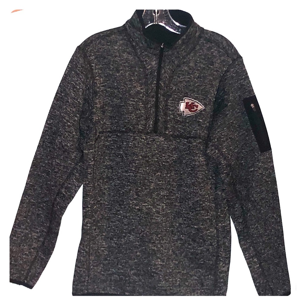 KC CHIEFS Quarter-Zip  |  Antigua